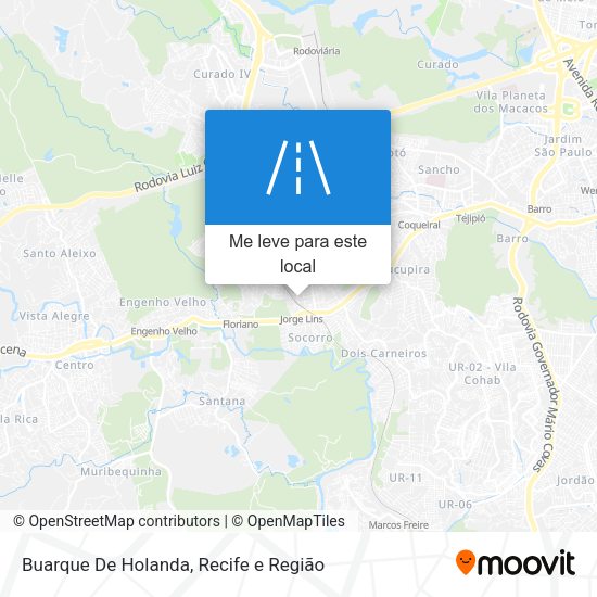 Buarque De Holanda mapa