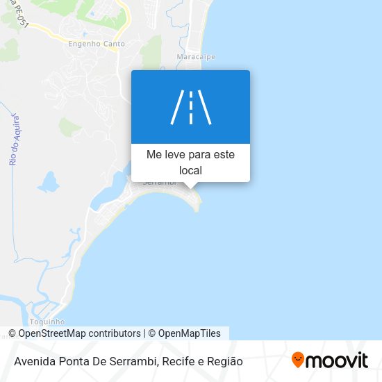 Avenida Ponta De Serrambi mapa