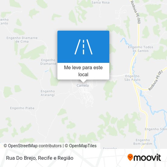 Rua Do Brejo mapa