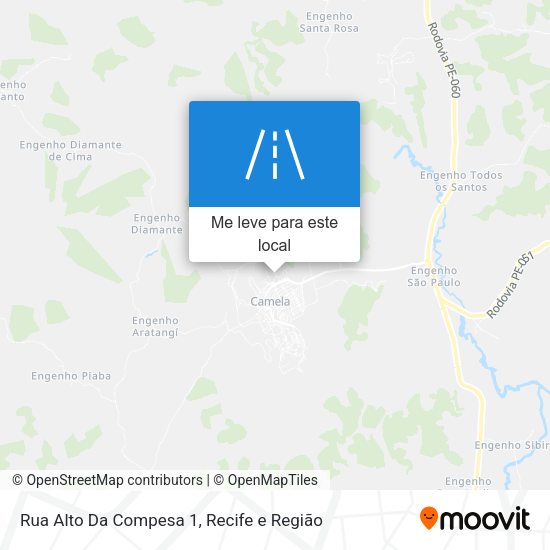 Rua Alto Da Compesa 1 mapa