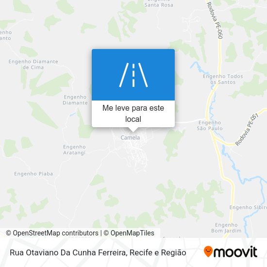 Rua Otaviano Da Cunha Ferreira mapa