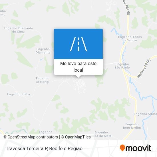 Travessa Terceira P mapa