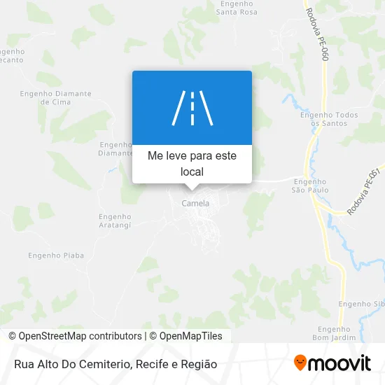 Rua Alto Do Cemiterio mapa