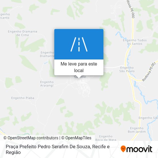 Praça Prefeito Pedro Serafim De Souza mapa