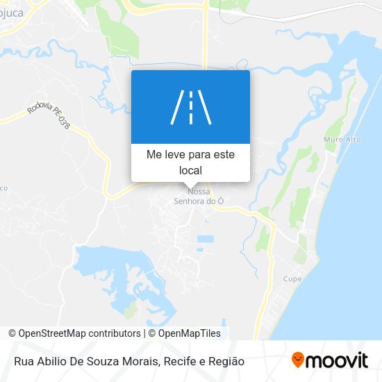 Rua Abilio De Souza Morais mapa