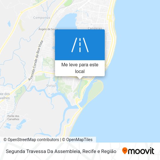 Segunda Travessa Da Assembleia mapa
