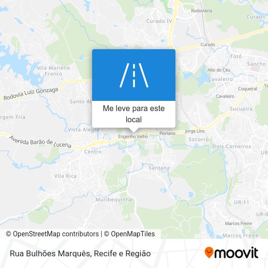 Rua Bulhões Marquês mapa