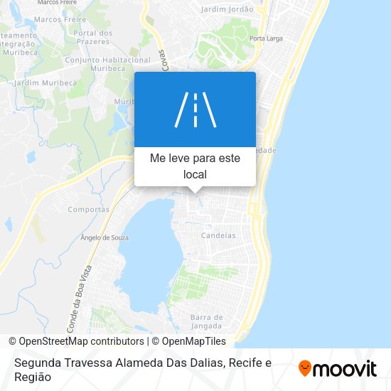 Segunda Travessa Alameda Das Dalias mapa