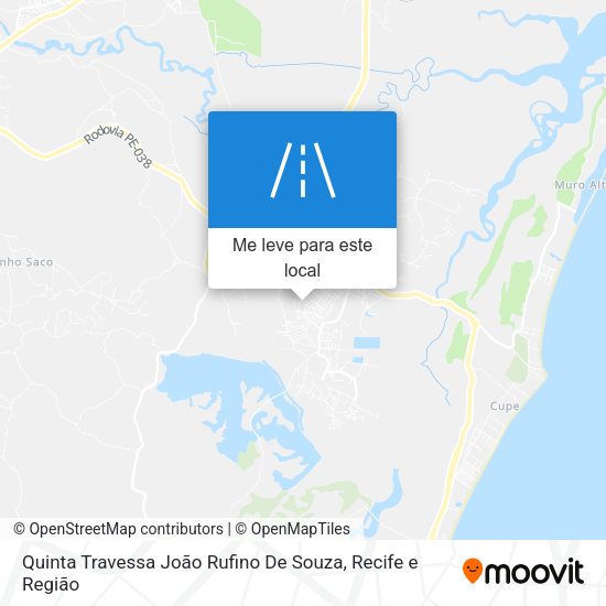 Quinta Travessa João Rufino De Souza mapa