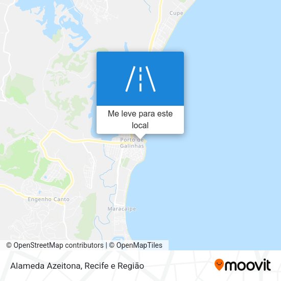 Alameda Azeitona mapa