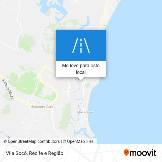 Vila Socó mapa