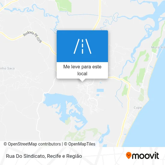 Rua Do Sindicato mapa