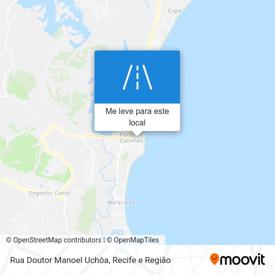 Rua Doutor Manoel Uchôa mapa