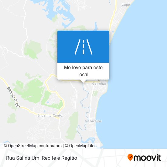 Rua Salina Um mapa