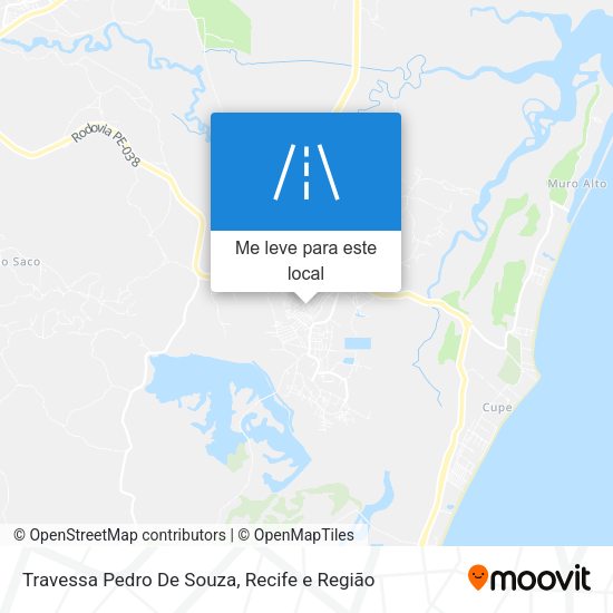 Travessa Pedro De Souza mapa
