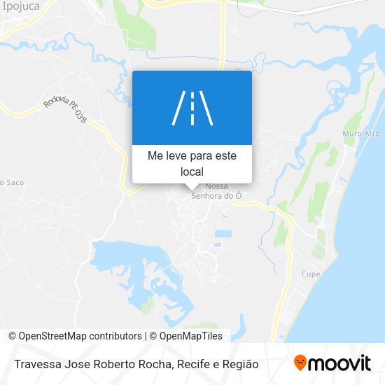 Travessa Jose Roberto Rocha mapa