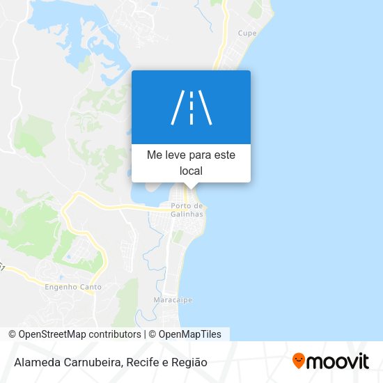 Alameda Carnubeira mapa