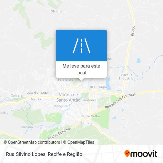 Rua Silvino Lopes mapa