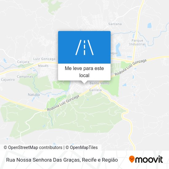 Rua Nossa Senhora Das Graças mapa