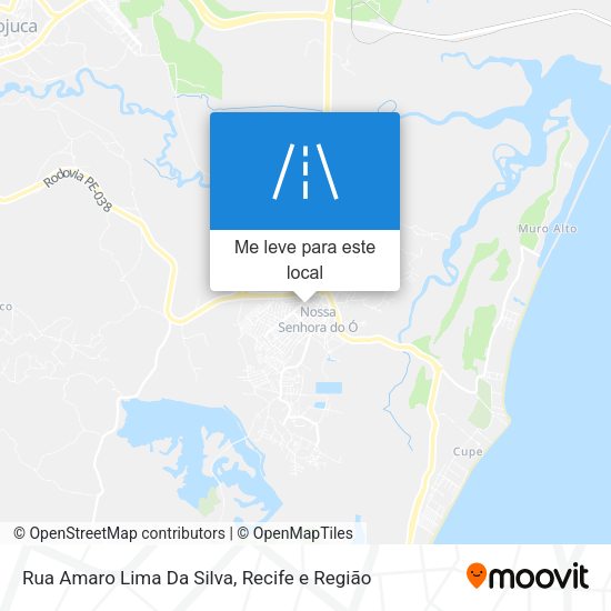 Rua Amaro Lima Da Silva mapa