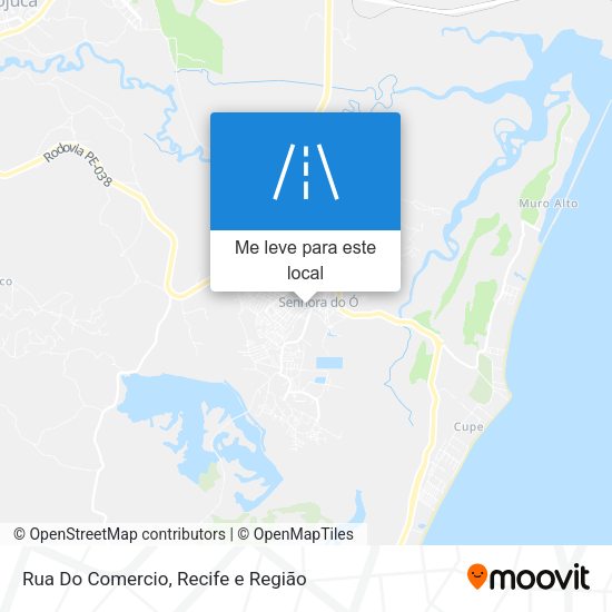 Rua Do Comercio mapa