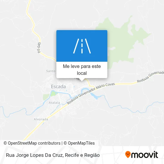 Rua Jorge Lopes Da Cruz mapa