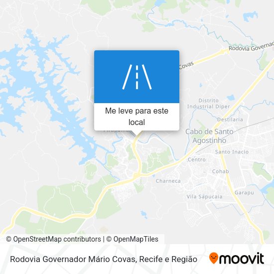 Rodovia Governador Mário Covas mapa