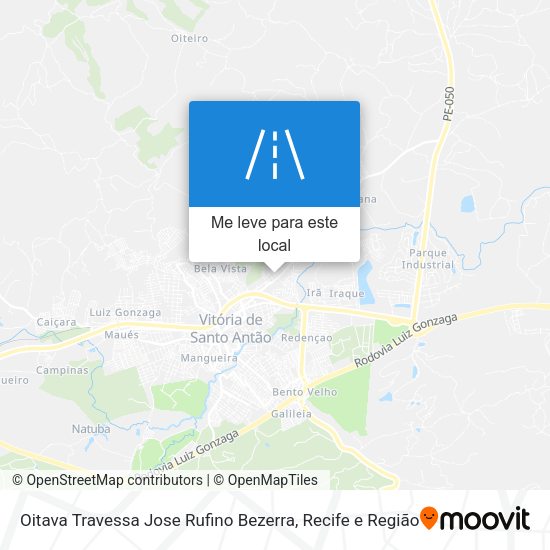 Oitava Travessa Jose Rufino Bezerra mapa
