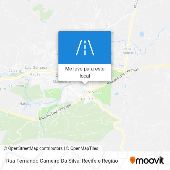 Rua Fernando Carneiro Da Silva mapa