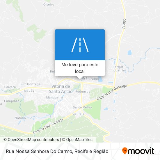 Rua Nossa Senhora Do Carmo mapa