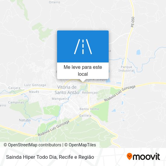 Sainda Hiper Todo Dia mapa