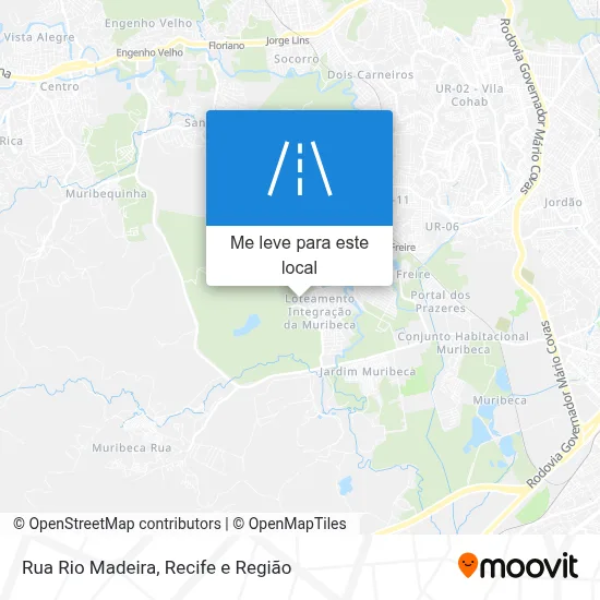 Rua Rio Madeira mapa