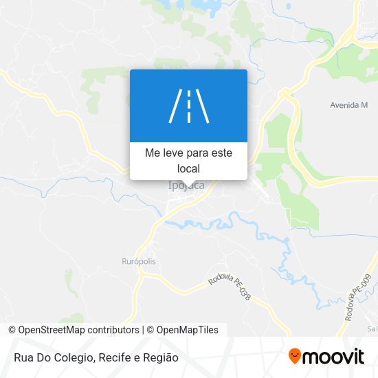 Rua Do Colegio mapa
