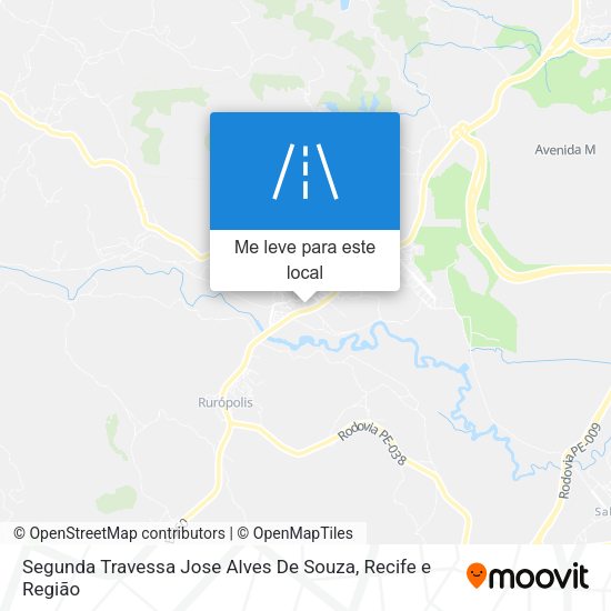 Segunda Travessa Jose Alves De Souza mapa