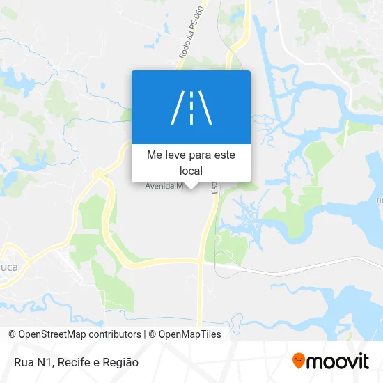 Rua N1 mapa