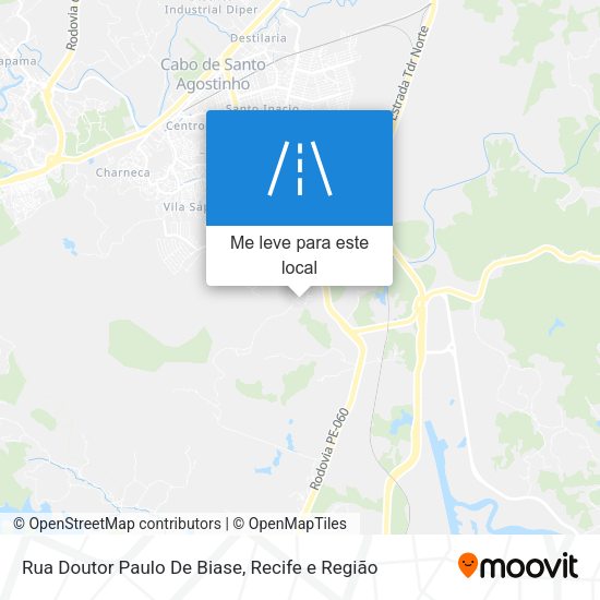 Rua Doutor Paulo De Biase mapa