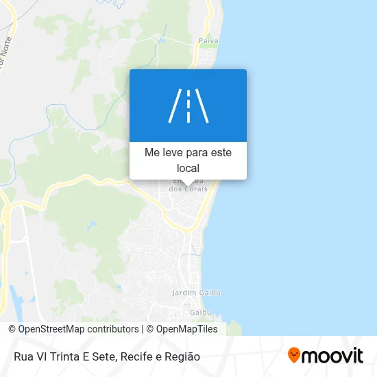 Rua VI Trinta E Sete mapa