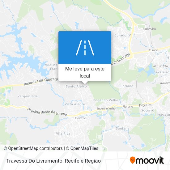 Travessa Do Livramento mapa