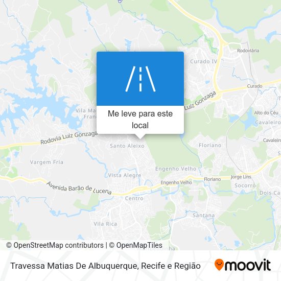 Travessa Matias De Albuquerque mapa
