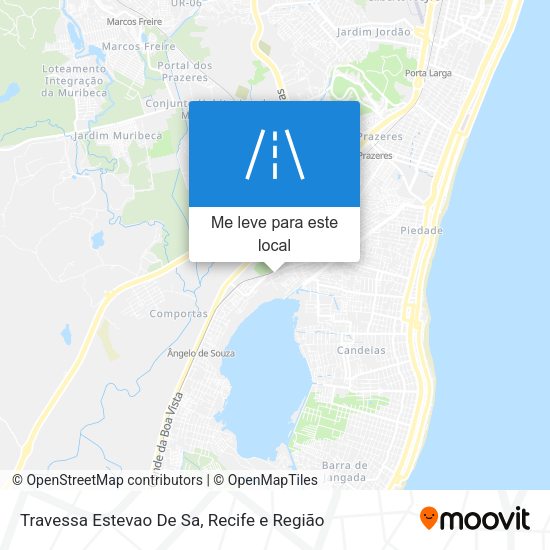 Travessa Estevao De Sa mapa