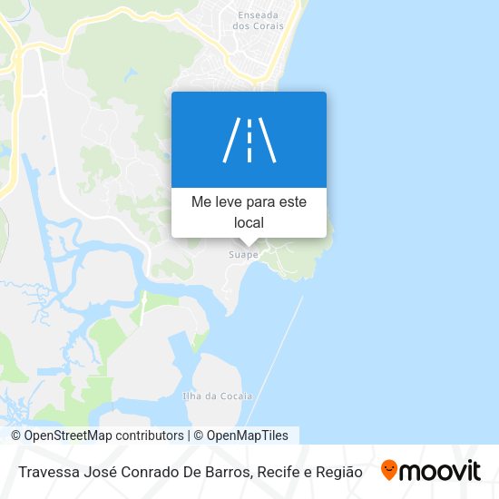 Travessa José Conrado De Barros mapa