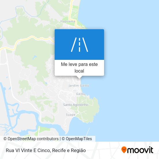 Rua Vl Vinte E Cinco mapa