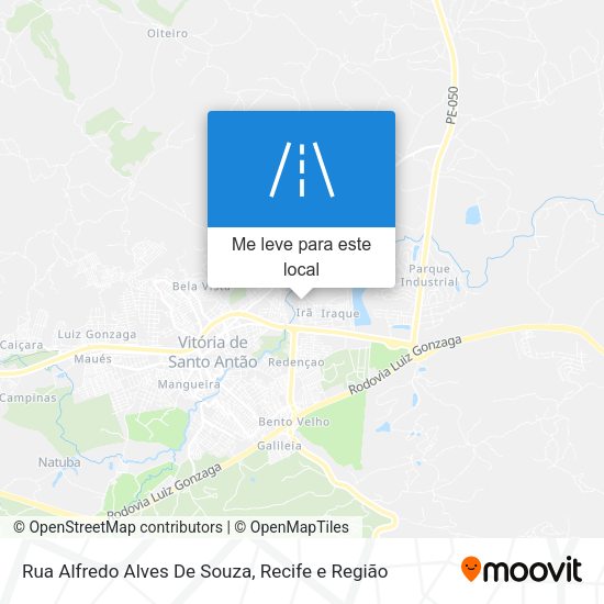 Rua Alfredo Alves De Souza mapa