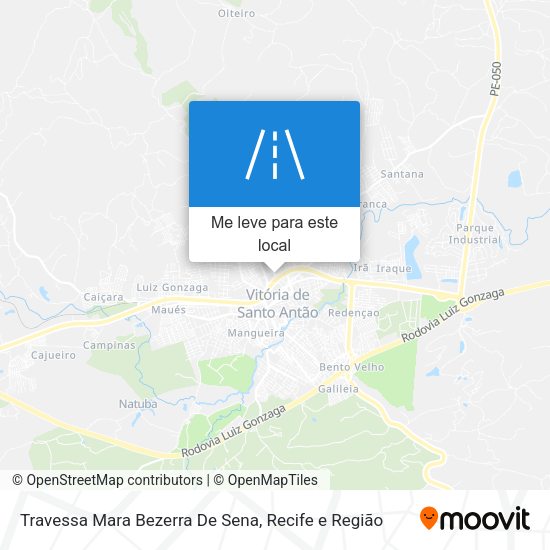Travessa Mara Bezerra De Sena mapa