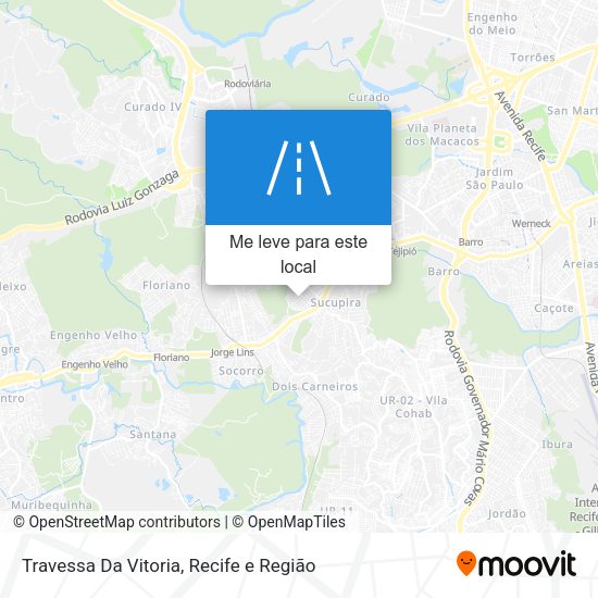 Travessa Da Vitoria mapa