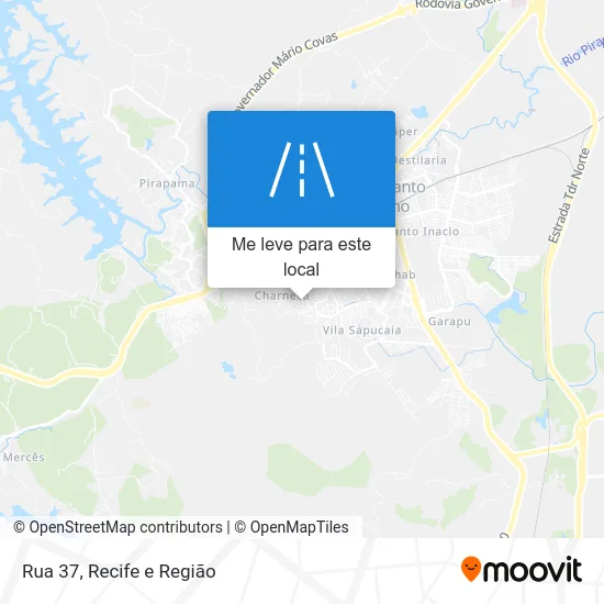 Rua 37 mapa