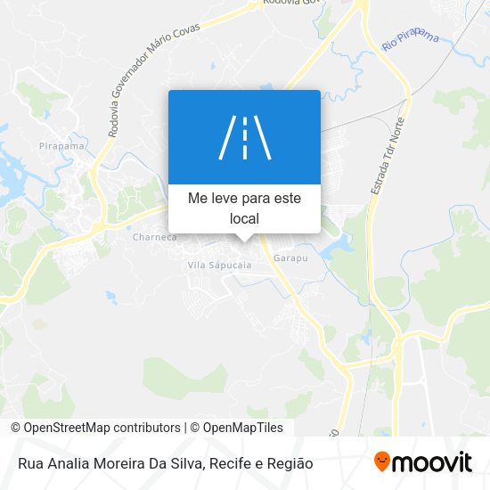 Rua Analia Moreira Da Silva mapa