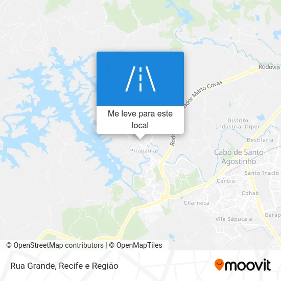 Rua Grande mapa
