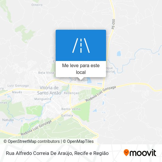 Rua Alfredo Correia De Araújo mapa
