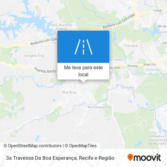 3a Travessa Da Boa Esperança mapa